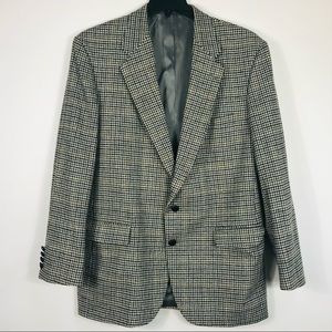 Stanley Blacker Sport Coat Pure Wool Blazer size Mens 44 L